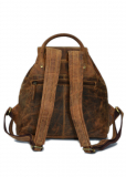 Vintage-Leder Rucksack, braun